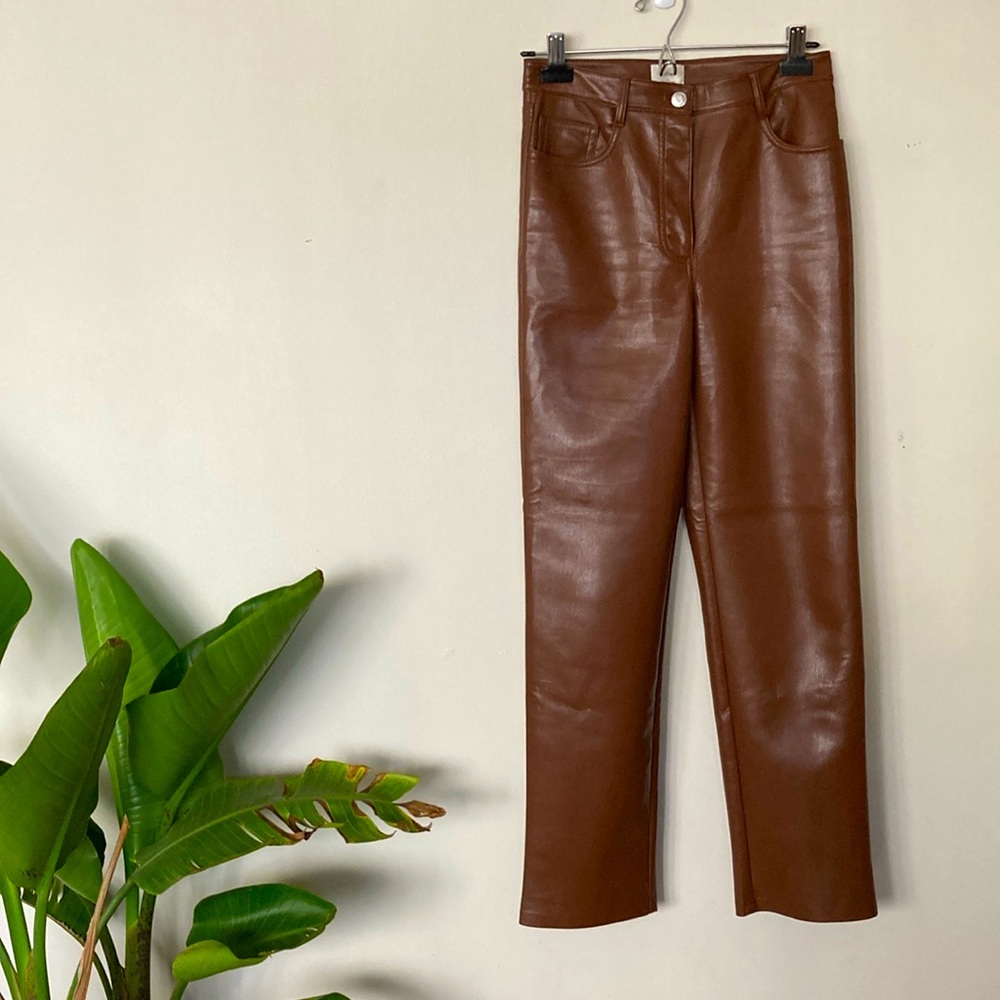Wilfred vegan leather size 4 pants